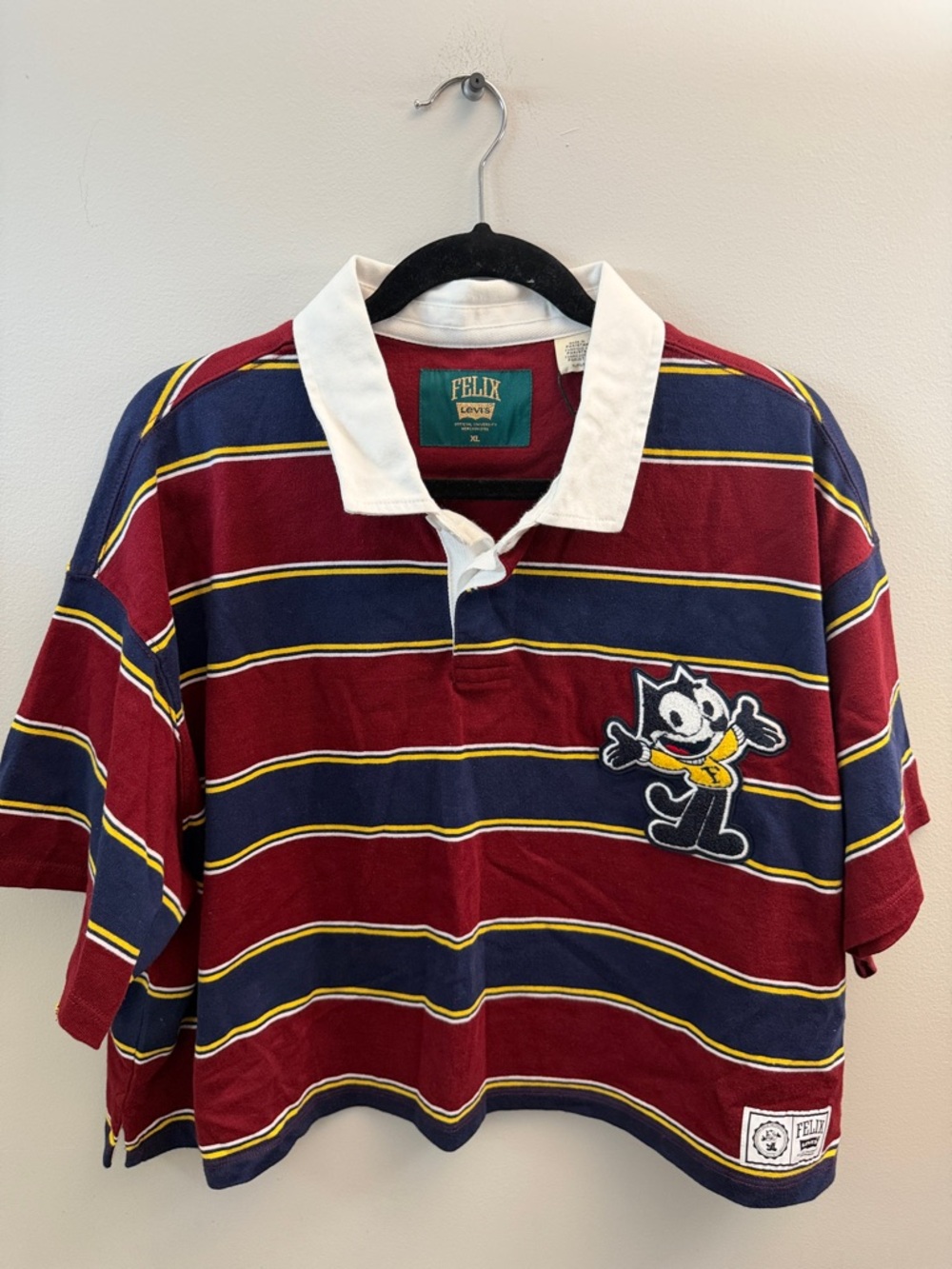 NWT Levi’s Cropped Polo Tee